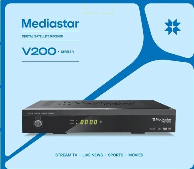 گیرنده دیجیتال مدیا استار مدل V200 با کیفیت Full HD
